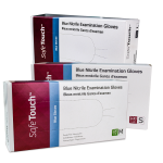 Dynarex Nitrile Examination Gloves | Blue Color Latex & Powder Free