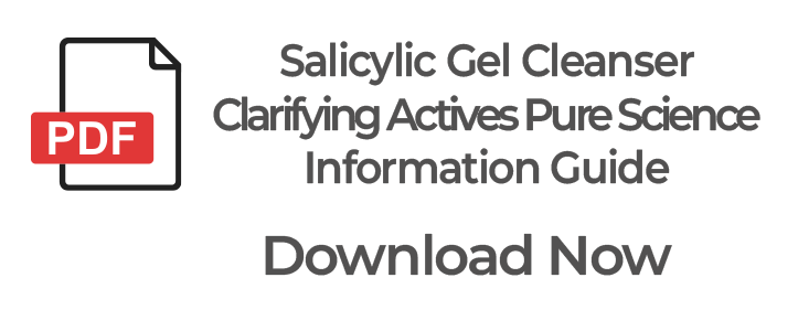 The Salicylic Gel Cleanser Pure Science Information Guide explains how salicylic acid helps exfoliate within the pores, regulate oil activity, and support clearer skin. Designed for skincare professionals, this guide covers ingredient science and treatment room use.