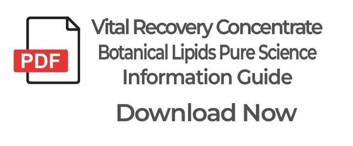 Vital Recovery Concentrate Skin for Life Pure Science Information Guide PDF explaining probiotic hydration, skin barrier support, and professional skincare application.