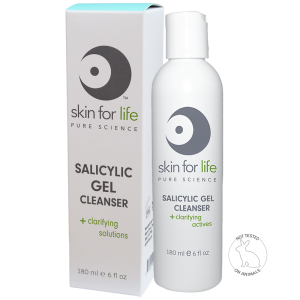 Salicylic Gel Cleanser + clarifying actives