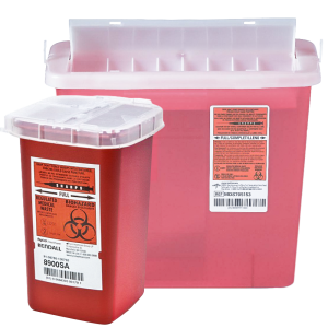 Sharps Disposal Container 1QT and 5QT.