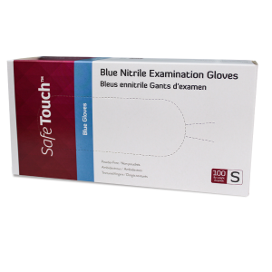 Dynarex Small Nitrile Gloves finger textile sensitive and puncture resistant.