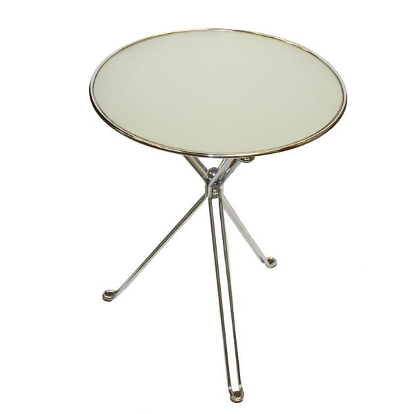 Designer Glass Top Round Table