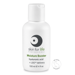 Skin for Life Professional Size Hyaluronic Acid Moisture Booster with LSS™ Delivery for licensed estheticians and professional corrective skincare treatments.
