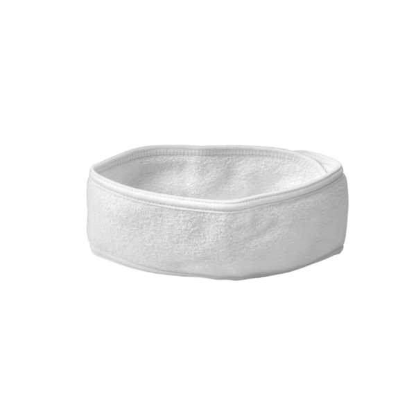 Washable Cotton Facial Headband (25" length x 3.25" width)