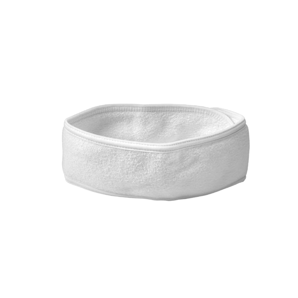 Washable Cotton Facial Headband (21.75 length x 3.25 width)