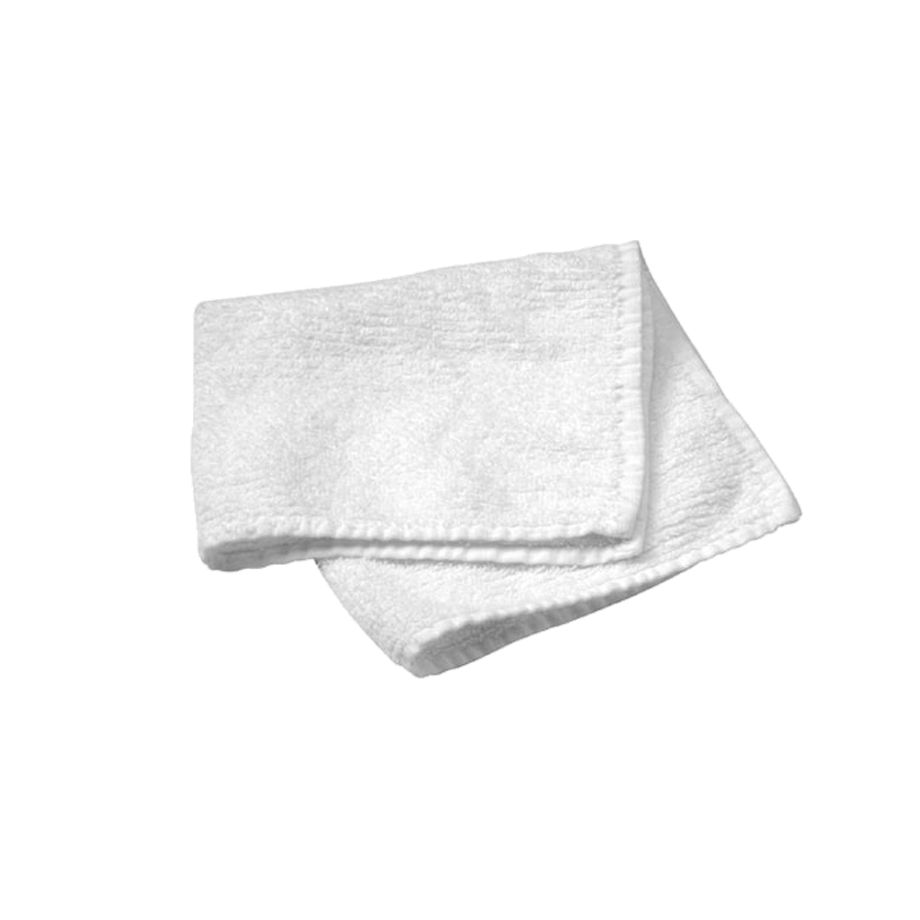 Toallas faciales-Blanco 30x14.5 (paquete de 12)