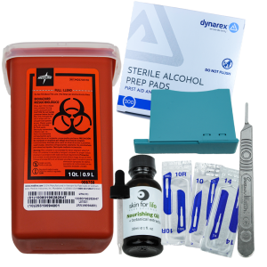 Dermaplaning Plus Professional Kit for Estheticians & Instructors.