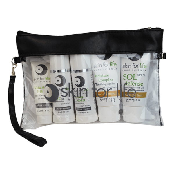 skin for life wristlet w/ product