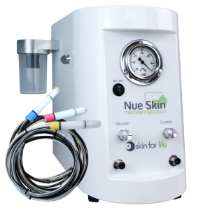 Nue Skin 100XL Microdermabrasion Machine with performance motor.