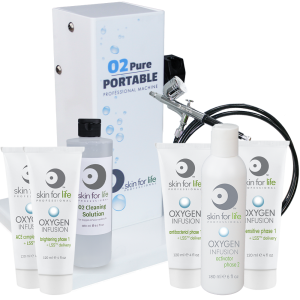 O2 Pure Portable Professional Machine with complete supplies