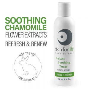 Instant Soothing Toner natural actives