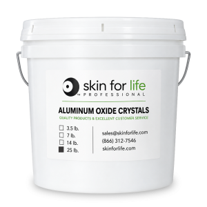 25LBS Microdermabrasion Crystals economy size for large spas.