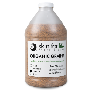 1 Gallon Organic Walnut Grains for Professional Exfoliation.