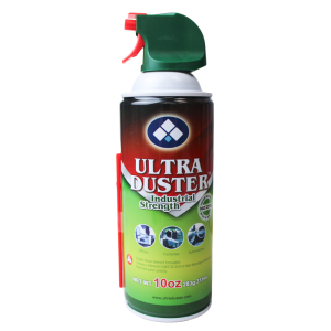 Microdermabrasion Compressed Air Can for cleaning filters and surfaces.