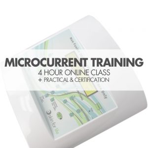 micro corriente Clase en línea + Práctica y Certificación