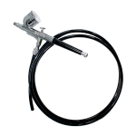 Professional Oxygen Infusion Airbrush with Black Hose