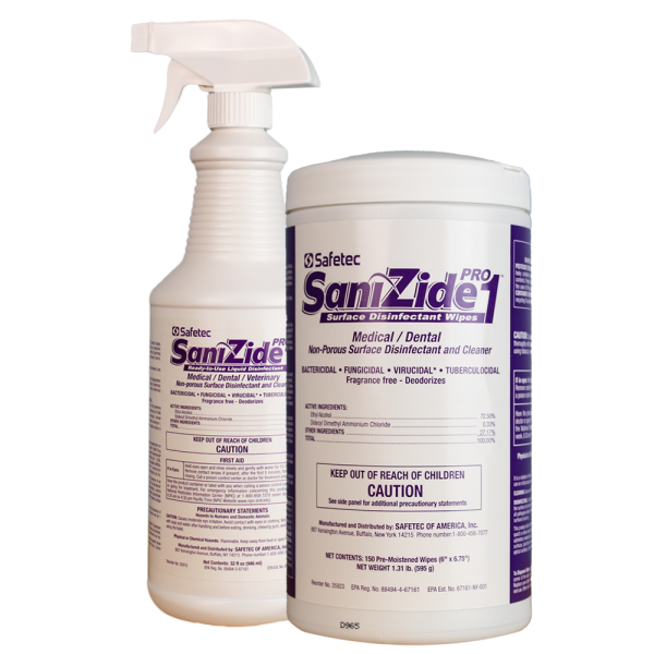 Safetec Sanizide Pro 1 Disinfectant