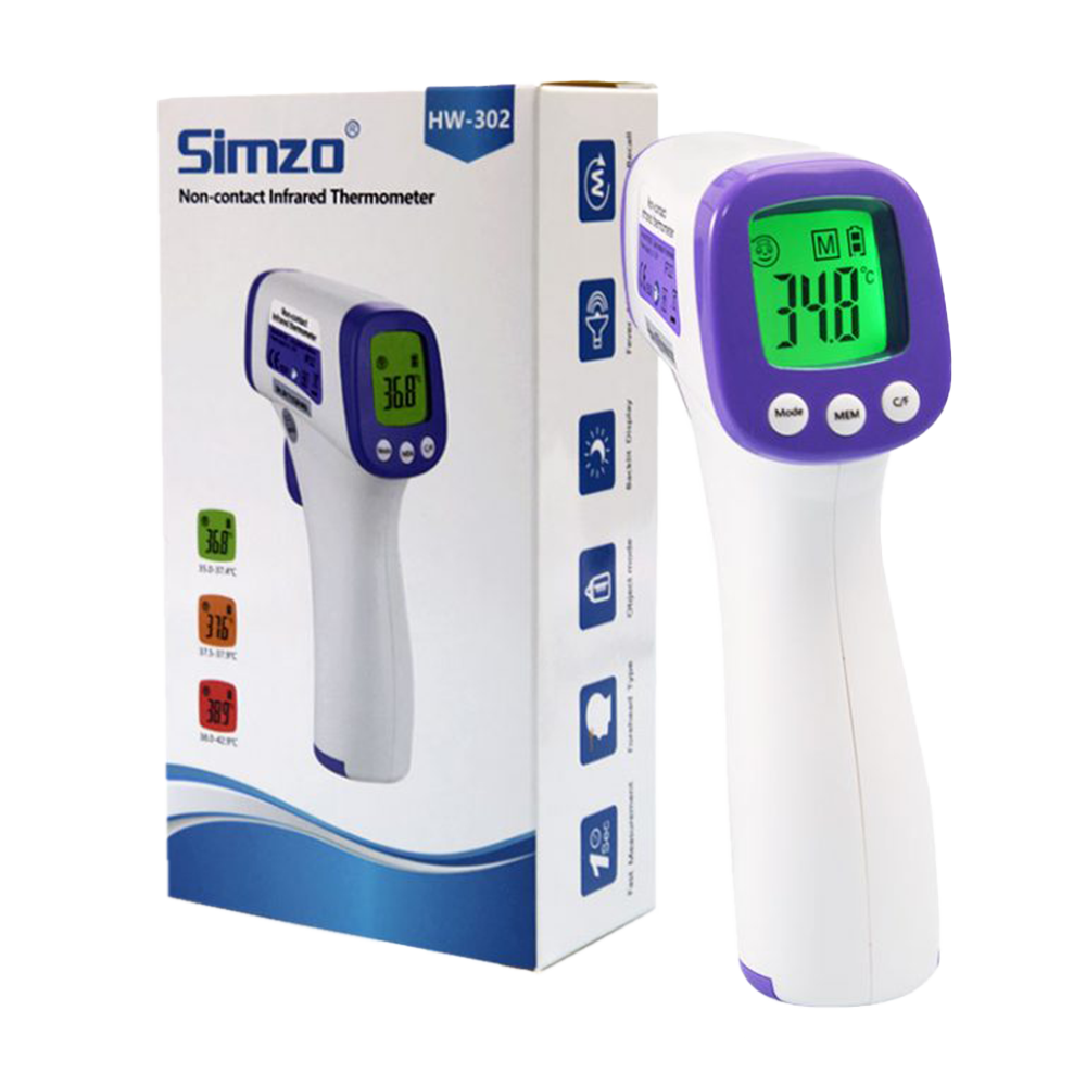 Safe Forehead No Contact Thermometer Infrared Body Temperature Fever fast shp US 