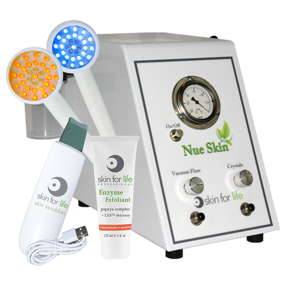 Nue Skin 50 Microdermabrasion Machine Crystals or Organic Grains