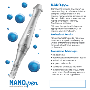 Nano Infusion Marketing Informational Rack Card.
