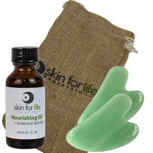 Gua Sha Stones with Nourishing Oil Special
