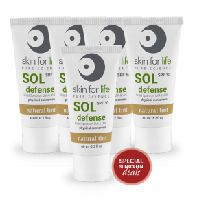 Special Sunscreen Deal, 5PK, savings of $50.00.