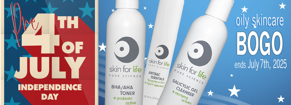 July 4th BOGO Oily Skincare Sale