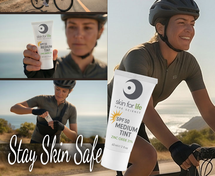 National Bicycle Month Stay Skin Safe
