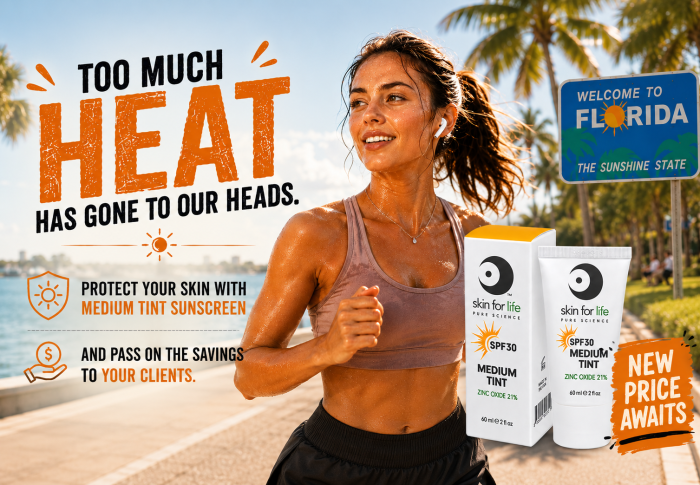 Medium Tint Physical Sunscreen, Pass on the Savings to Clients