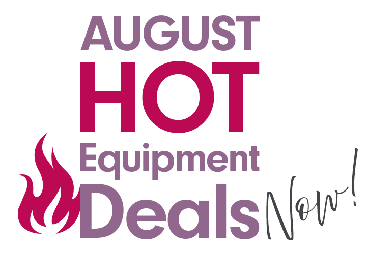 August Professional Equipment Sale