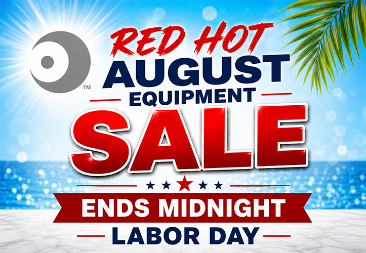 Red Hot August Professional Equipment Sale
