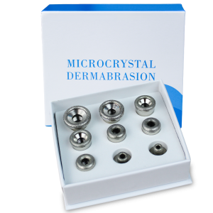 Complete Diamond Microdermabrasion Kit with 9 Tips, Handpiece and Hose for Nue Skin Microdermabrasion Machines.