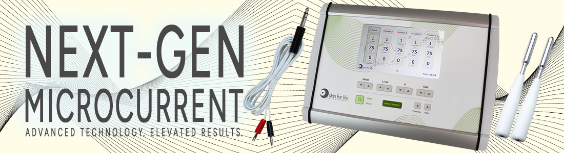 Next-Gen Skin for Life Microcurrent Machine. Advanced Technology. Elevated Results.